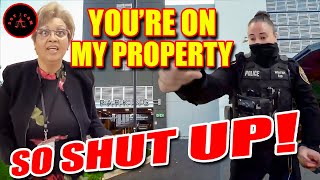 Dumb Cops By Grandma Get Owned amp Humiliated First Amendment Audit 2024 New 24 [upl. by Gabel164]