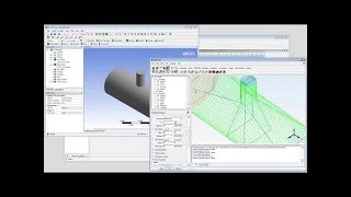 ANSYS ICEM CFD ANSYS Workbench Integration with Replay Control [upl. by Airdnek]