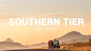 SOUTHERN TIER BIKE ROUTE  The Best Winter Cycling Route in the United States [upl. by Esenaj]