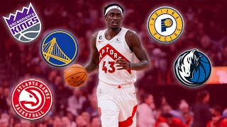 Where Will Siakam Go Mock Trade Breakdown [upl. by Ahsinauj]