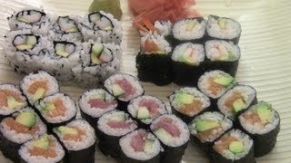 How To Make Simple And Delicious Sushi12 [upl. by Eachern]