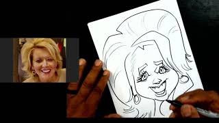 How to Draw a Caricature from a Photo Reference [upl. by Assillem]