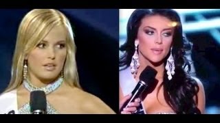 Miss Utah 2013 v Miss South Carolina 2007 For Worst Pageant Answer Ever [upl. by Jacinda]