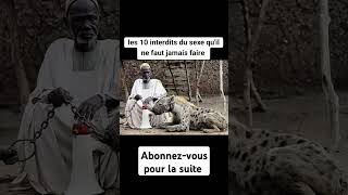 20 interdits du sexe quil ne faut jamais faire tradition afrique france spiritualité shorts [upl. by Siroled]