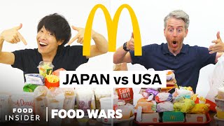 US vs Japan McDonalds  Food Wars  Food Insider [upl. by Atillertse]