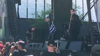 Motionless in White  Soft Live Warped Tour Vegas 2018 [upl. by Nesahc]