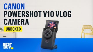 Canon PowerShot V10—From Best Buy [upl. by Astrix]