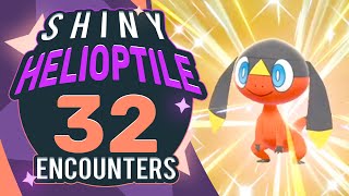 SECOND SHINY HELIOPTILE IN 32 EGGS  Pokemon Sword and Shield Shiny Reaction [upl. by Yerag261]