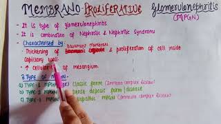 Membranoproliferative glomerulonephritis MPGN  causes symptoms amp pathology  Renal pathology [upl. by Dorothi]