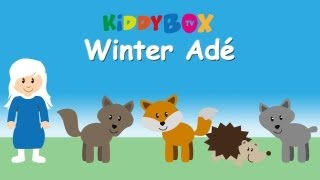 Winter adé  Kinderlieder zum Mitsingen  KIDDYBOXTV [upl. by Joung]