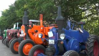 Oldtimer Treffen Made in Germany Bulldog Dampf und Diesel 2015 in Leipzig Juli 2015 Teil 56 [upl. by Aipmylo]