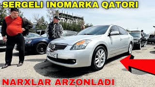 2024 SERGELI INOMARKA NARXLARI TUSHDI MERS BMW TAYOTA ENG ARZONLARI [upl. by Hpeseoj]