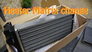 HOW TO Heater Matrix Change  Peugeot 206 [upl. by Kcinnay]