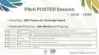 XXVI TECNICELPA International Conference Forest Biobased Materials 2023 dia 13 posters [upl. by Ellora]