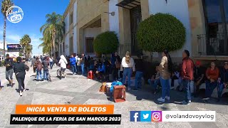 Inicia VENTA DE BOLETOS para PALENQUE DE LA FERIA DE SAN MARCOS 2023 Aguascalientes [upl. by Pepper]