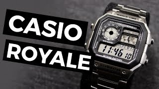 CASIO ROYALE AE1200WHD1AVEF – recenzja zegarka⌚️  TikTalk odc 57 [upl. by Karyl]