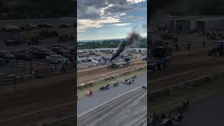 Good Ol 4440 diesel pulling rollcoal johndeere [upl. by Bren867]