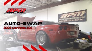 How Much HP Does An Auto Swap Lose C6 Z06 [upl. by Edan]