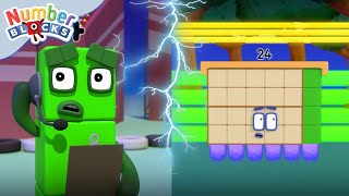 Code Breaker 🤯  Codes and sequences  Full Episodes  123 Learn to Count  Numberblocks [upl. by Rebel450]