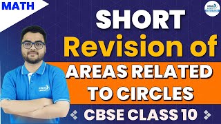 Area Related to Circles  One shot Revision⚡ Most repeated PYQ Class 10 Boards [upl. by Benge]