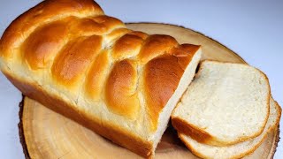 Easy plait loaf bread full recipe [upl. by Mcnamara]