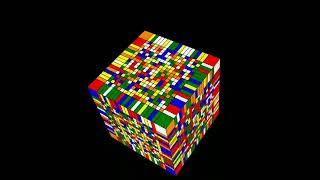 20x20 Rubiks cube unscramblerubikscube shortsfeed viral [upl. by Gnahk547]