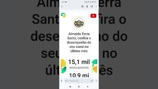 Almeida terra santa mais 10 milhões de visualizações nos últimos 15 dias [upl. by Athalla]