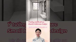 ý tưởng thiết kế wcSmall bathroom design [upl. by Cia]