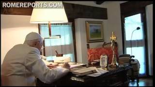 Benedict XVI currently finishing book on Jesus of Nazareth [upl. by Alekin298]