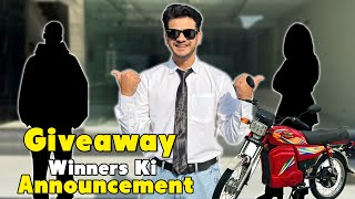 Giveaway Winners Ki Announcement Kar Di  Ghr Mein Sub Dosto Ki Aftari [upl. by Annaitsirk640]