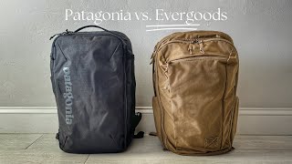 Patagonia Mini MLC vs Evergoods CTB26  EPIC Minimal Travel Bags Compared [upl. by Fabria]