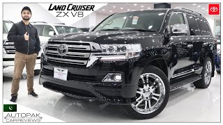 Toyota Land Cruiser ZX V8 2019  Low Profile Alloys Detailed Review with Price [upl. by Arimlede]