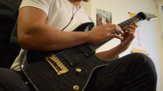 Winds of Plague  Decimate the Weak Solo Cover [upl. by Yddur]