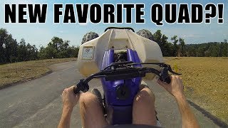 SUZUKI lt80 FIRST RIP Wheelies Riding amp Hillclimb [upl. by Kneeland]