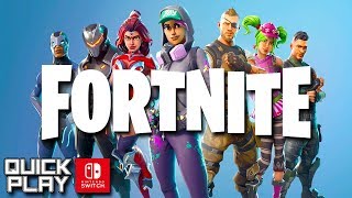 Fortnite Nintendo Switch Gameplay Quick Play [upl. by Getter663]