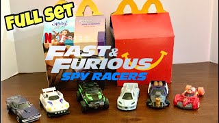 2020 Fast and Furious Spy Racers McDonald’s Happy Meal Full Set [upl. by Lisan]