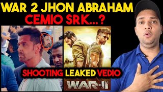 Hrithik Roshan War 2 Jhon Abraham Cemio Leak Picture  War 2 Shooting Set Leaked Vedio Viral  War 2 [upl. by Ardeha]