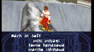 Steep Slope Sliders intro Sega Saturn [upl. by Maxwell773]