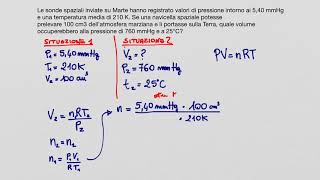 Esercizi con la legge dei gas ideali [upl. by Sil]