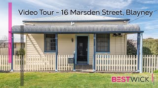 Video Tour of 16 Marsden Street Blayney [upl. by Adallard794]