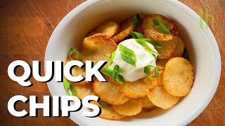 How to Make Crispy AirFried Canned Potatoes  Food Hacks [upl. by Naryk]