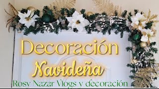 DECORACIÓN DE NAVIDAD🎄ENTRADA✨️⛄️CÓMO DECORAR PUERTA PARA NAVIDAD🦌🎄IDEA🫎 decoration ideas new [upl. by Amir]