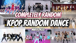 Kpop Random Dance Mirrored ♥︎ Completely Random ♥︎ [upl. by Asiuqram]