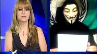 Entrevista Exclusiva a representante de Anonymous en Nuria Piera [upl. by Onitnas]