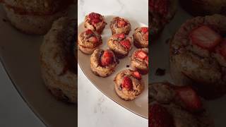 eprescsokis muffin 🍓 egészséges recept [upl. by Naelcm]