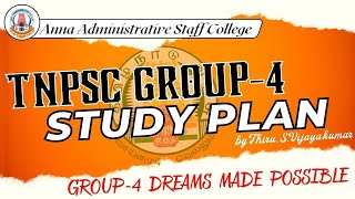 MISSION IMPOSSIBLE  Study Plan to Clear TNPSC Group  4 in First Attempt  Thiru S Vijayakumar [upl. by Pryce437]