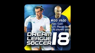 DLS 18 MOD V500 UNLIMITED COINS PLAYER DEVT ALL PLAYERS UNLOCKED [upl. by Annirtak]