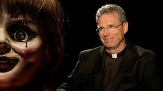 REAL Exorcist Talks Demonic Possession amp Annabelle Creation [upl. by Conners]