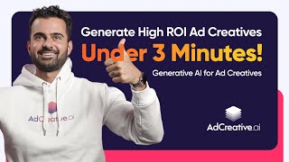 GET A High ROI in Under 3 Minutes with Generative AI for Ad Creatives [upl. by Atnas53]