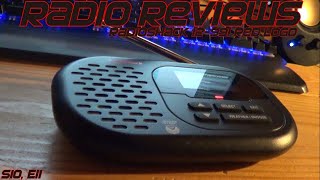 Radio Reviews RadioShack 12991 Red Logo [upl. by Aslin]